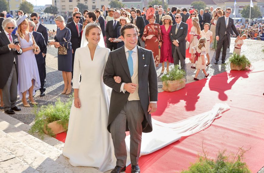 Casamento, da filha real da monarquia Portuguesa