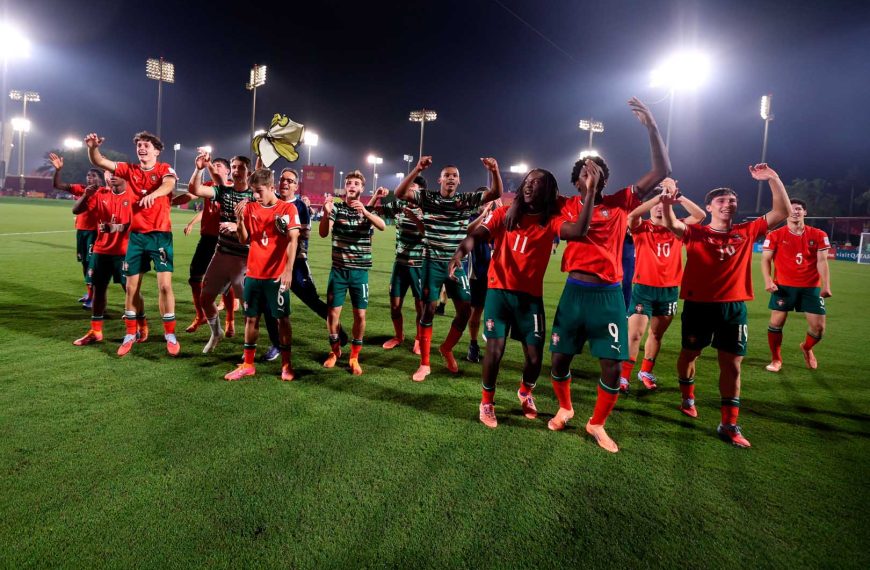 Portugal Sub-18 vence Brasil e vai à final do Mundial Sub-17