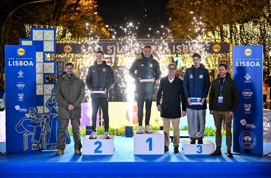 Isaac Nader e Salomé Afonso vencem a LIDL São Silvestre de Lisboa