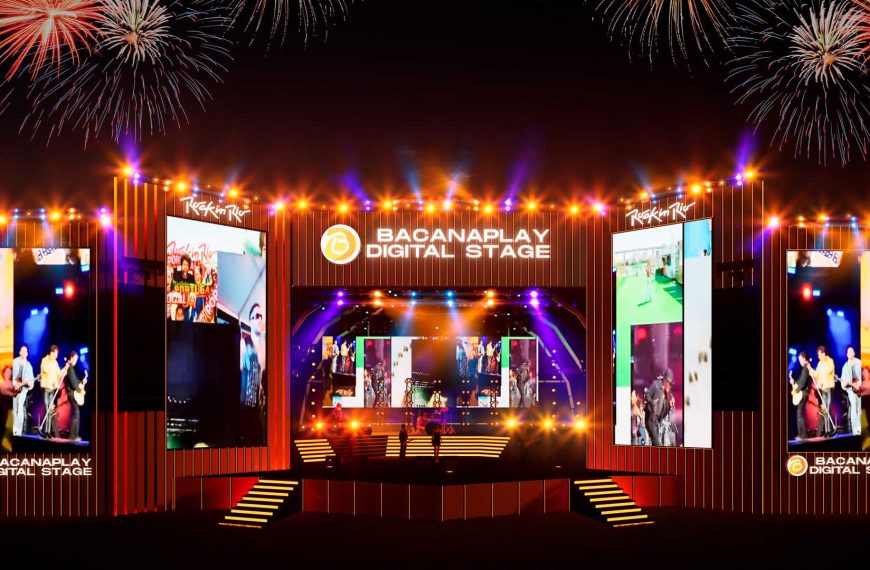 Rock in Rio Lisboa anuncia Bacanaplay como patrocinador oficial do Digital Stage Bacanaplay