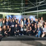 Organizadores e representantes das maratonas europeias no lançamento do European Marathon Classics em Viena