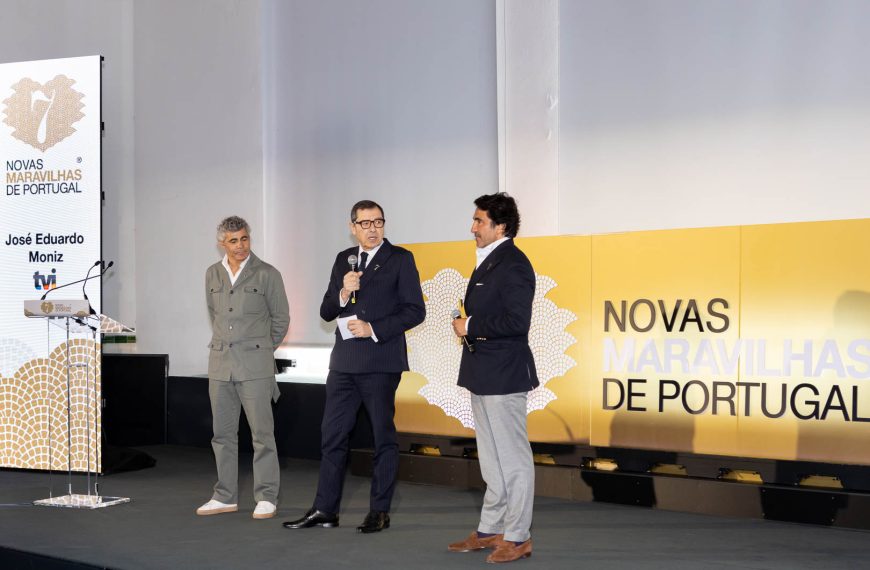 José Eduardo Moniz intervém na apresentação das 7 Novas Maravilhas de Portugal no MAAT em Lisboa