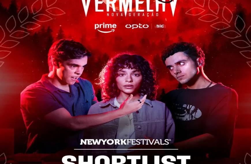 Lua Vermelha Nova Geração nomeada New York Festivals 2026 série OPTO SIC Prime Video