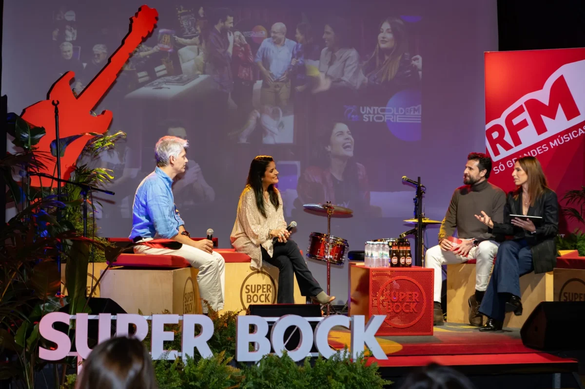 Apresentação das Super Bock Sessions do Rock in Rio Lisboa 2026 na ETIC em Lisboa.