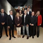 Modelos desfilam na passerelle da Semana da Moda de Madrid 2026 na IFEMA, em Madrid.