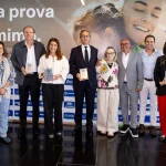 Conferência de imprensa da Corrida Mimosa Pela Vida 2026 com participantes e convidados em Lisboa
