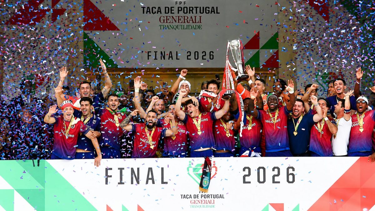 Celebração histórica do Torreense no Jamor