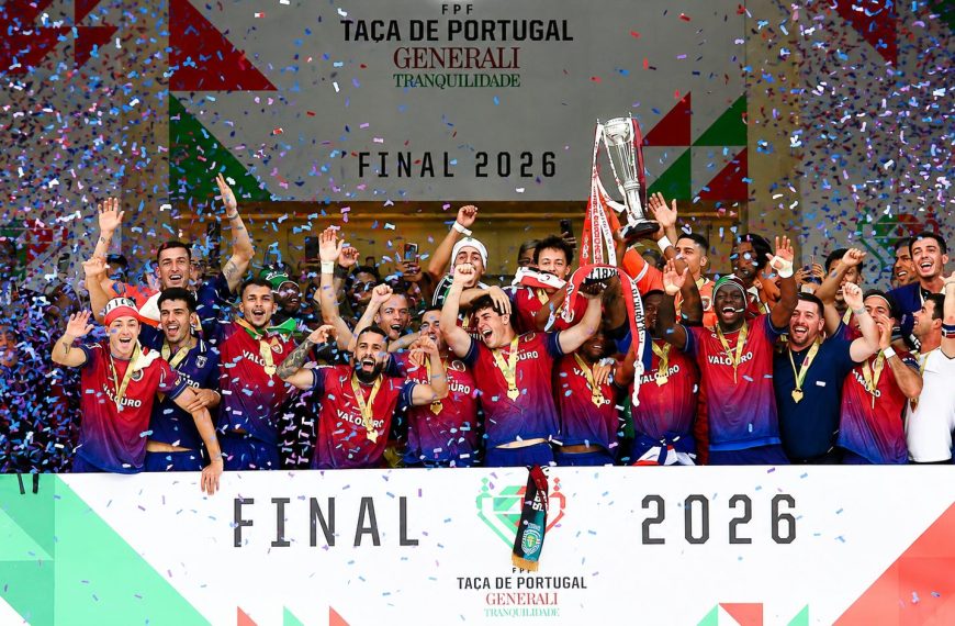 Celebração histórica do Torreense no Jamor