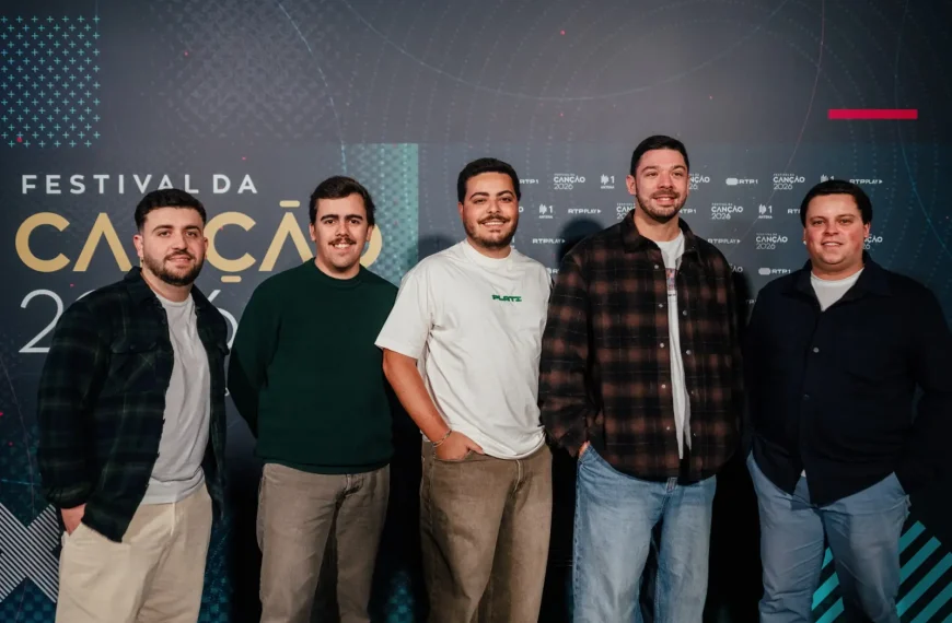 Bandidos do Cante durante o Festival da Canção 2026
