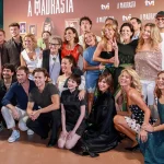 Elenco da novela A Madrasta durante a apresentação oficial da nova produção da TVI