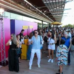 Convidados participam no evento de warm up do Rock in Rio Lisboa no Gourmet Experience do El Corte Inglés.