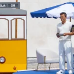 Pedro Teixeira e Maria Cerqueira Gomes apresentam a Meia-Final Regional da Grande Lisboa das Novas 7 Maravilhas de Portugal 2026 junto ao Padrão dos Descobrimentos, em Lisboa.